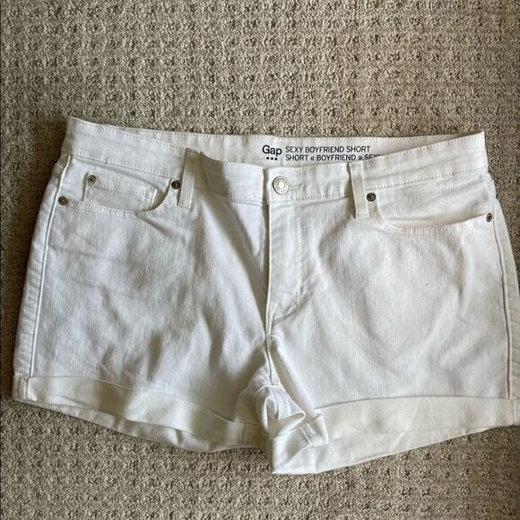 ❤️Gap Women’s Sexy Boyfriend Shorts Sz12 - Picture 1 of 4
